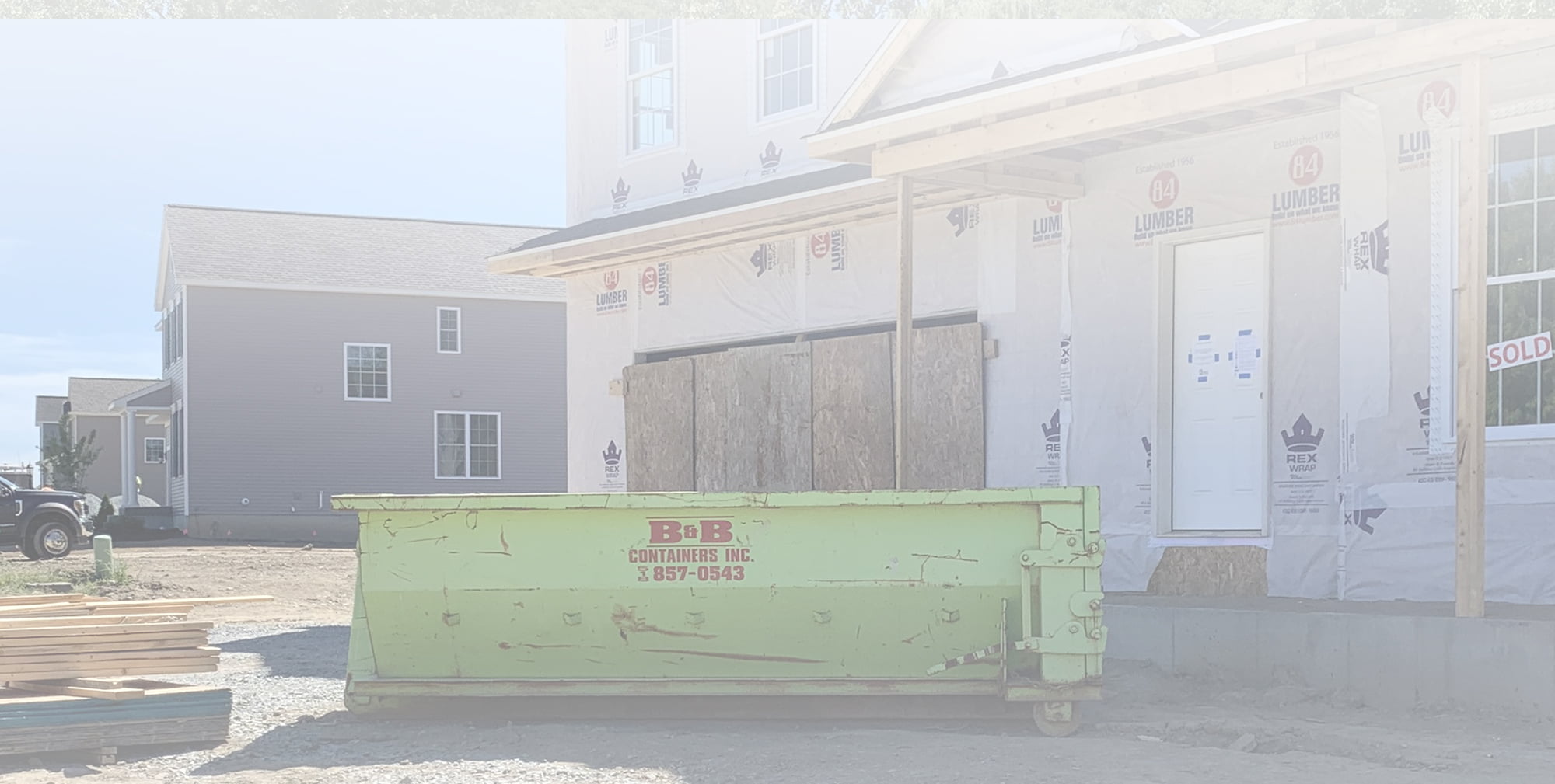 Commercial & Construction Dumpster Services - B&B Containers Inc.